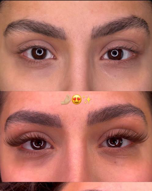 نمونه کار حدیث خان محمدی — لیفت و لمینت مژه