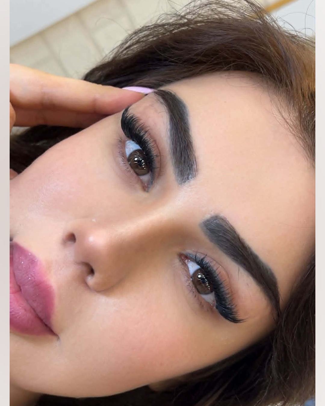 نمونه کار اعظم جودی کیوج — لیفت و لمینت مژه
