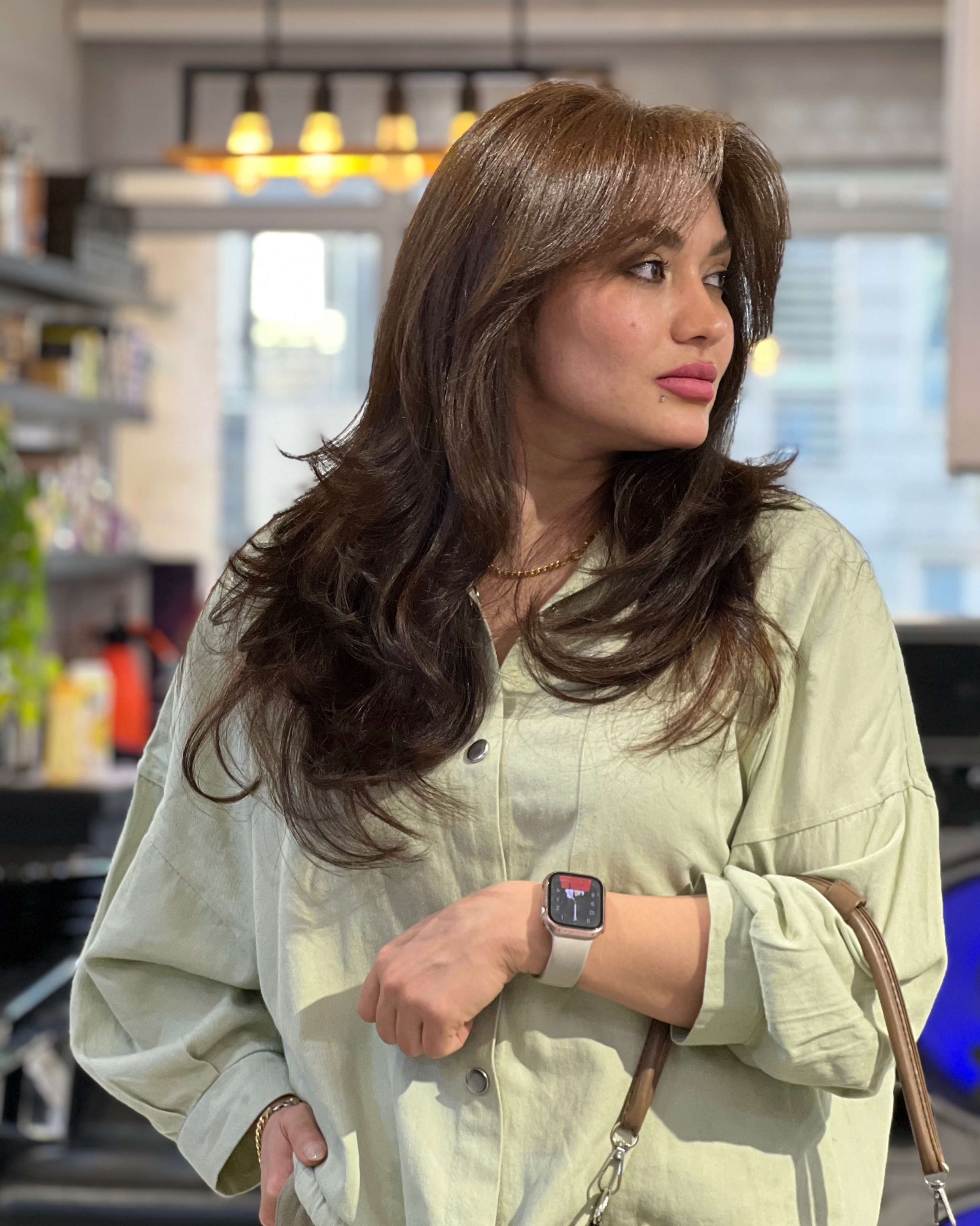 نمونه کار هنگامه علیپور — لیفت و لمینت مژه