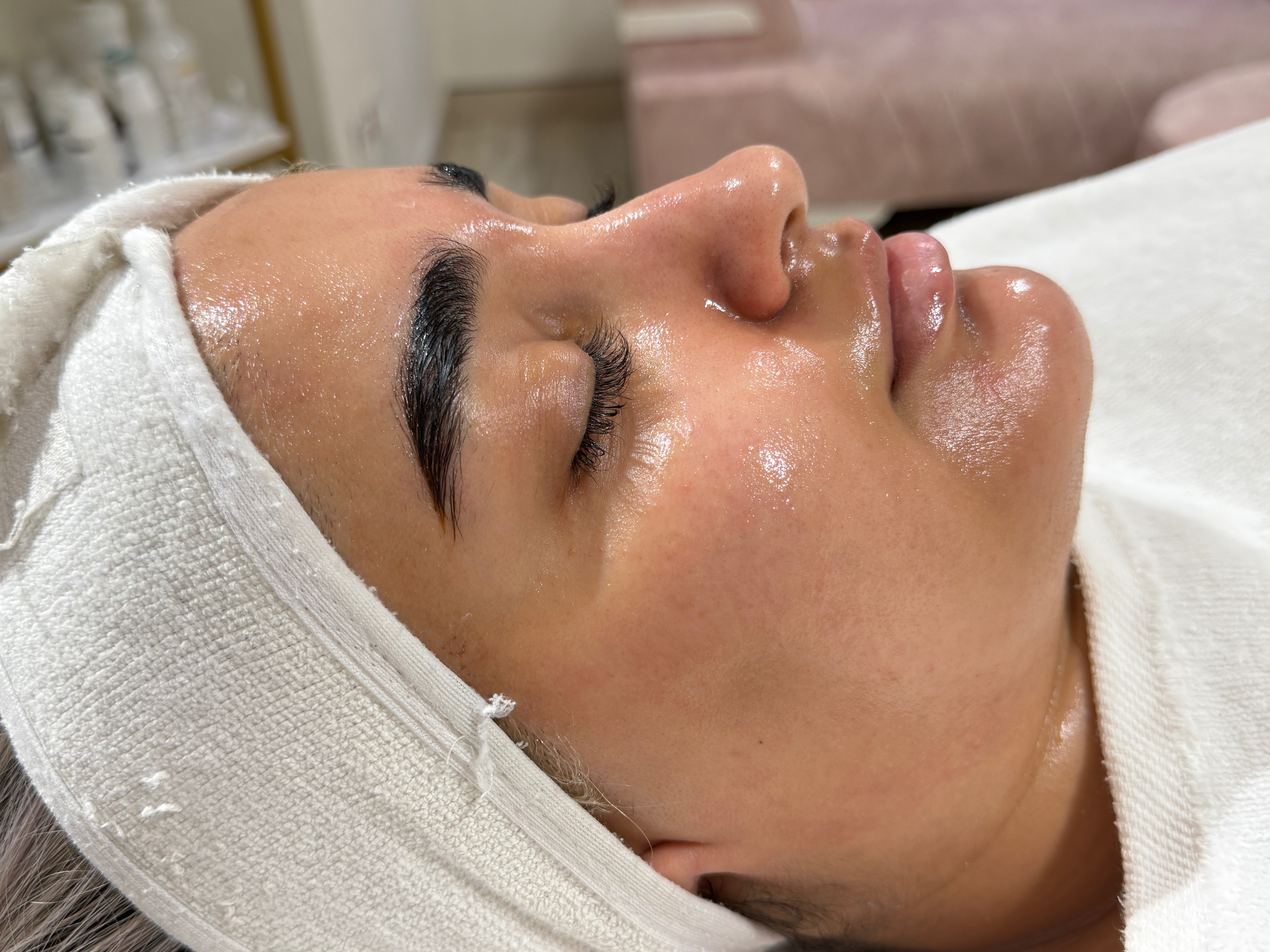 نمونه کار راضیه اسماعیل زاده — لیفت و لمینت مژه