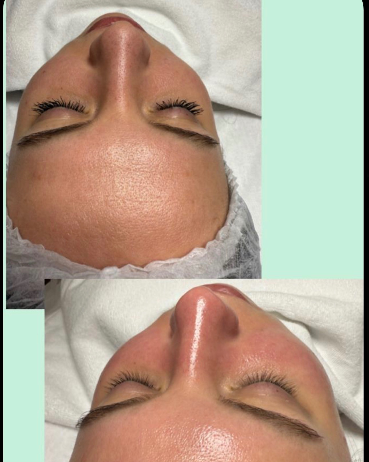 نمونه کار کیمیا حریری — لیفت و لمینت مژه