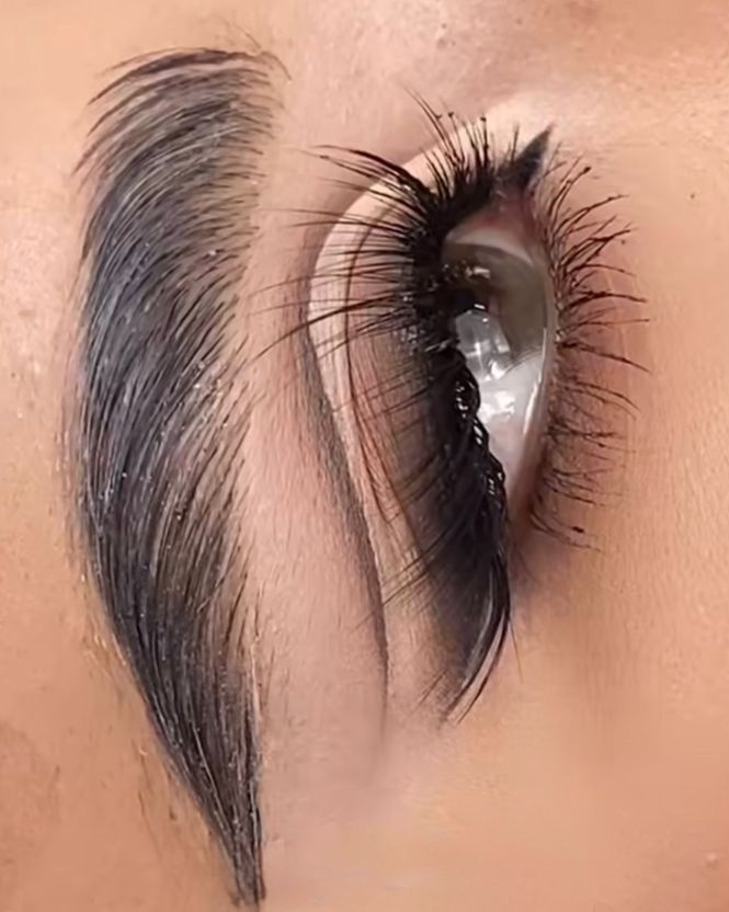 نمونه کار شهربانو غریب — لیفت و لمینت مژه