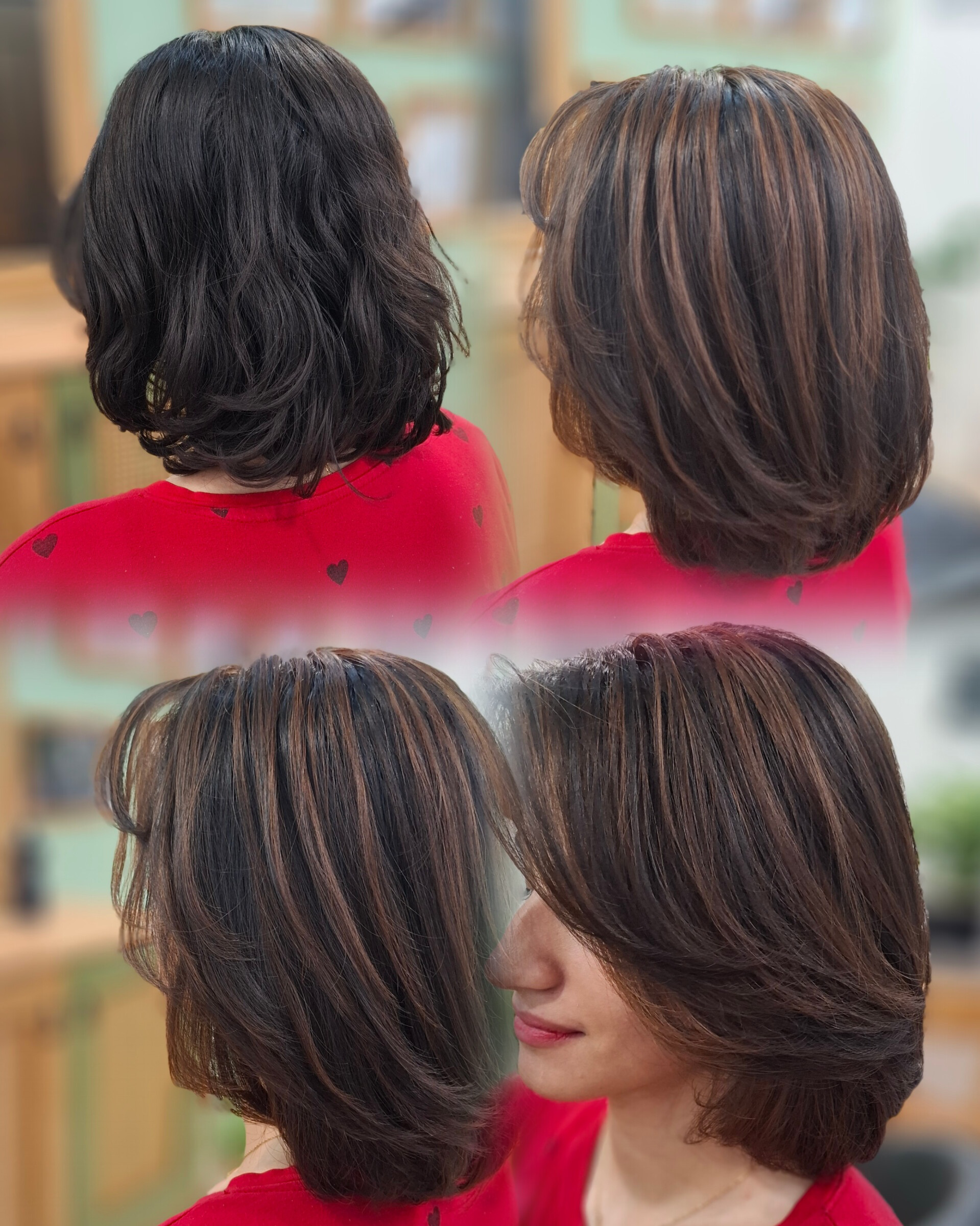 نمونه کار آسا رمضانی — لیفت و لمینت مژه
