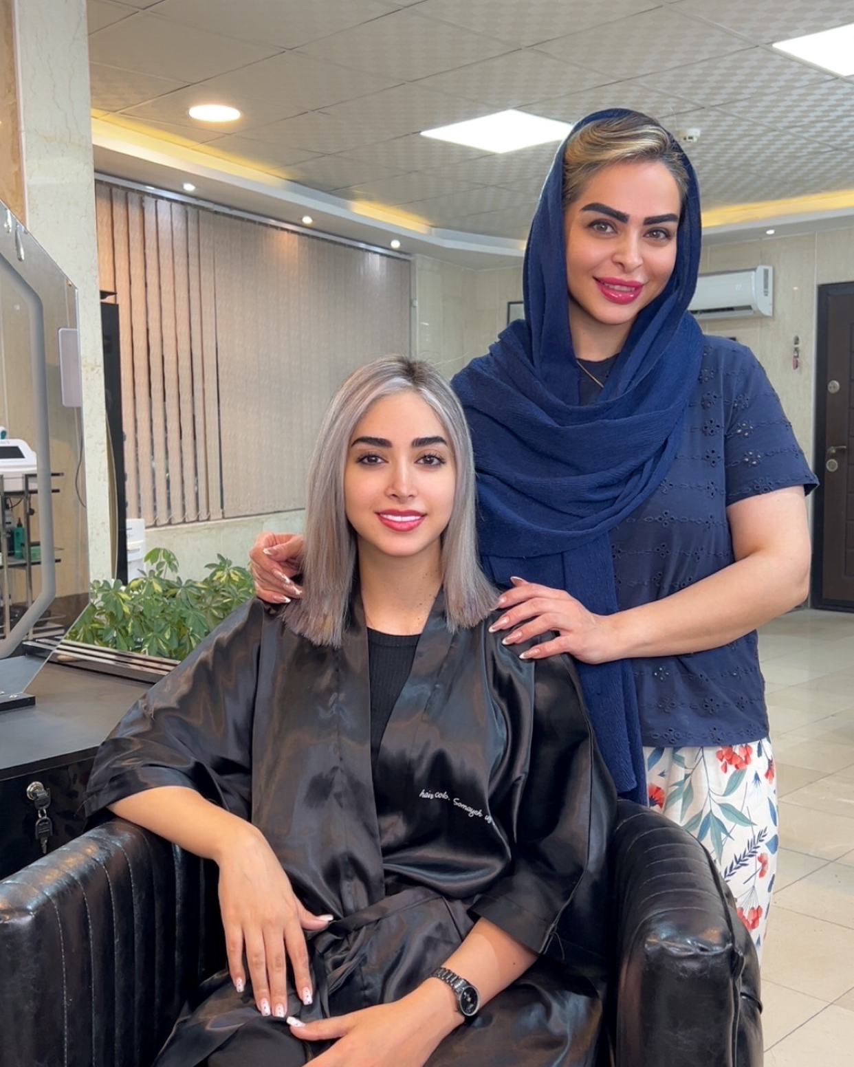 نمونه کار سمیه یوسف — لیفت و لمینت مژه