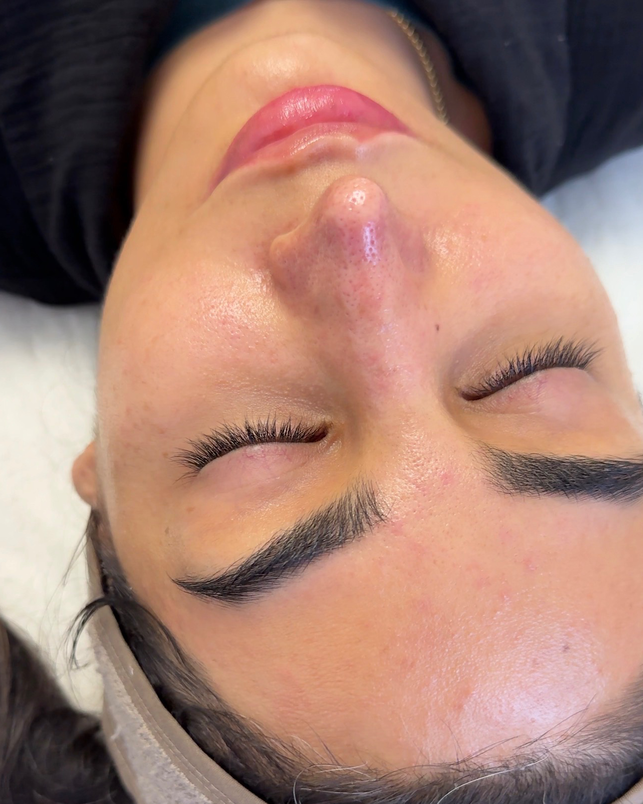 نمونه کار شکوفه گلستانی — لیفت و لمینت مژه