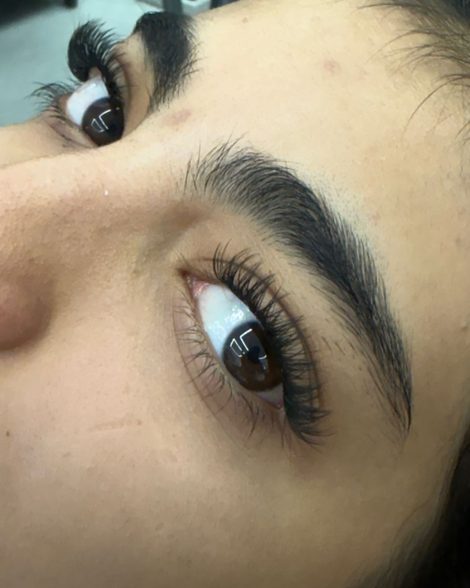 نمونه کار فاطمه بخشایی — لیفت و لمینت مژه