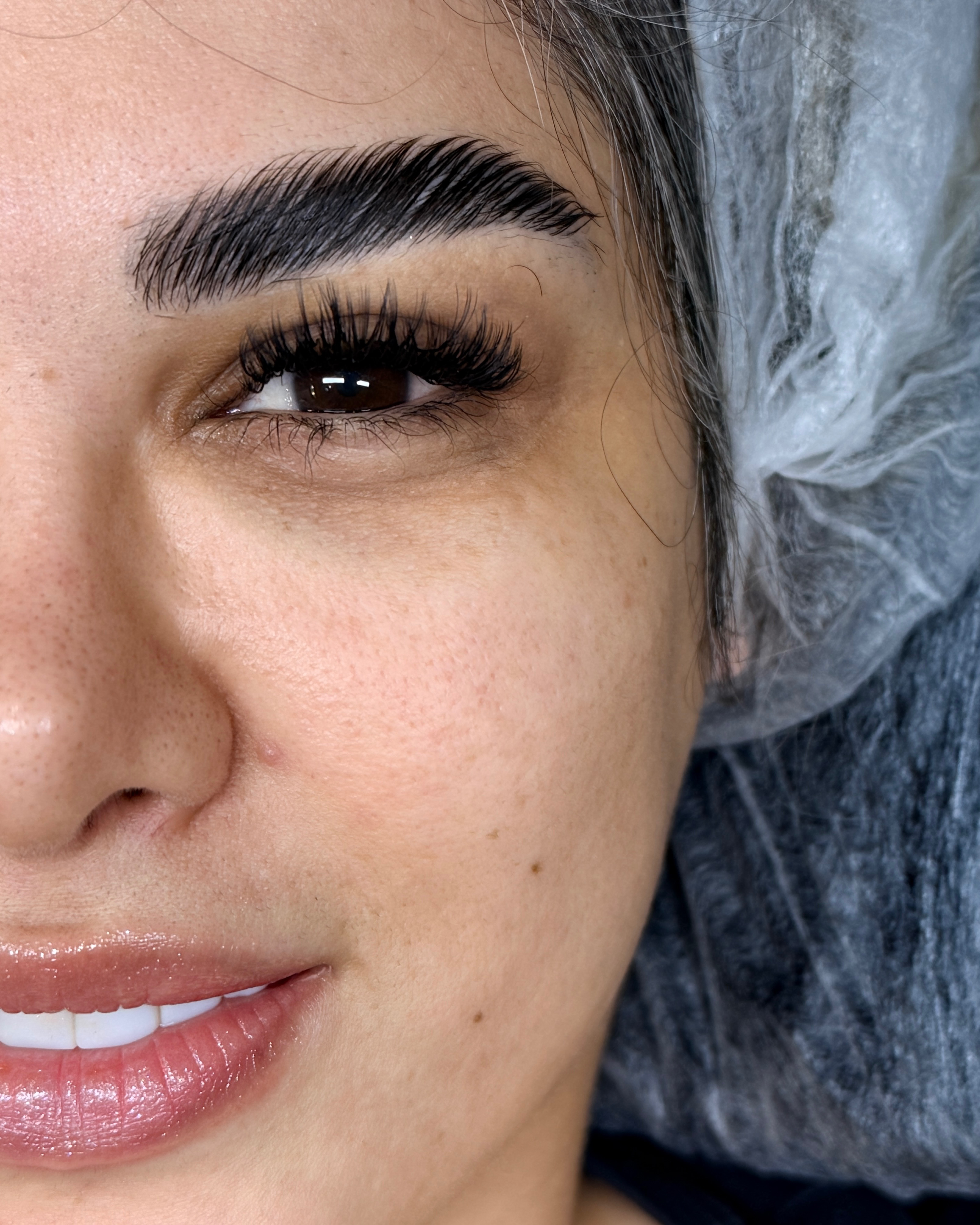 نمونه کار زینب ملایم — لیفت و لمینت مژه