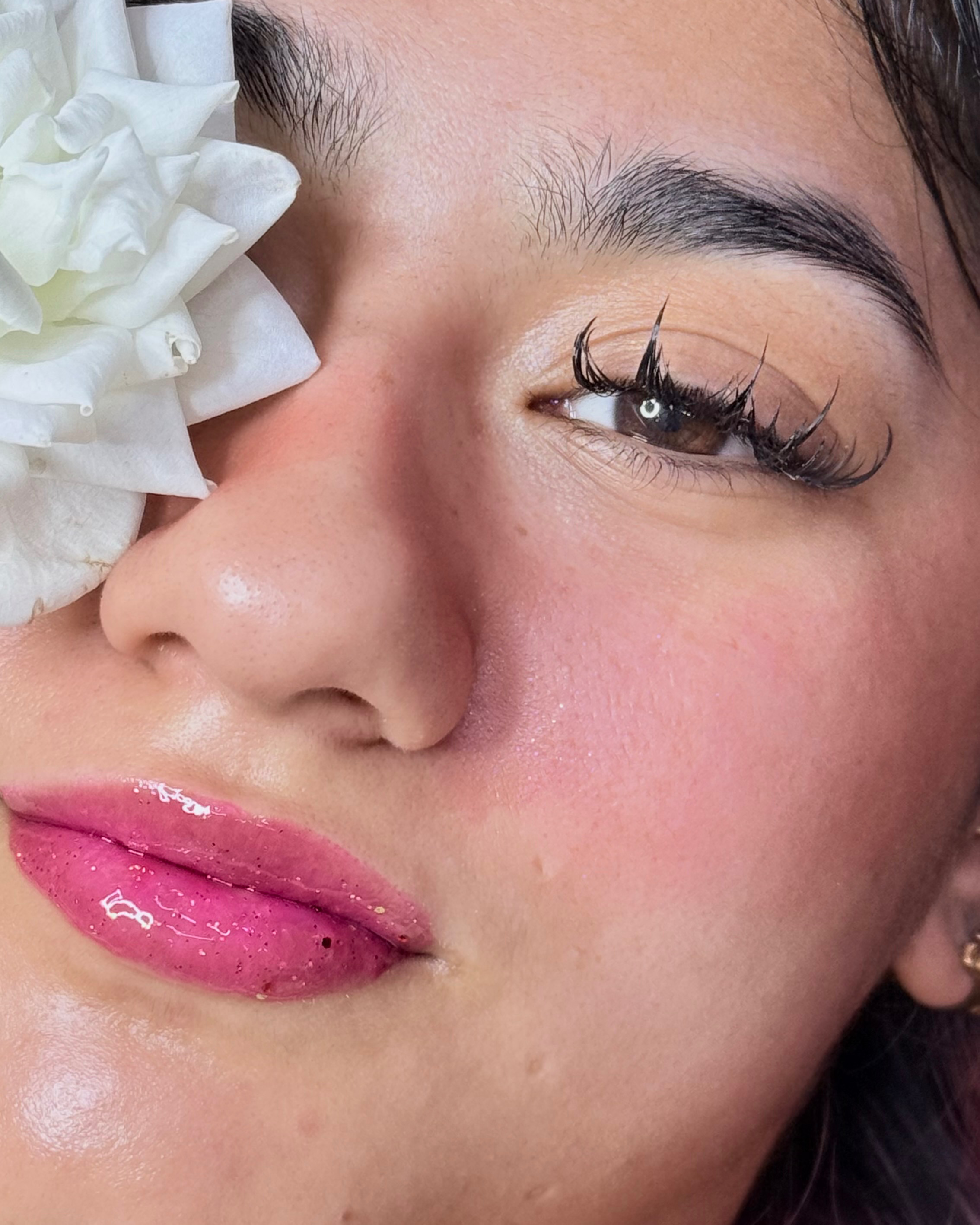 نمونه کار زینب ملایم — لیفت و لمینت مژه